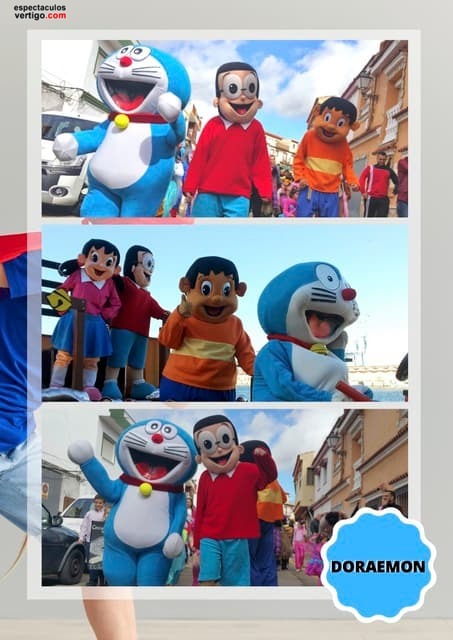 Pasacalles-Doraemon